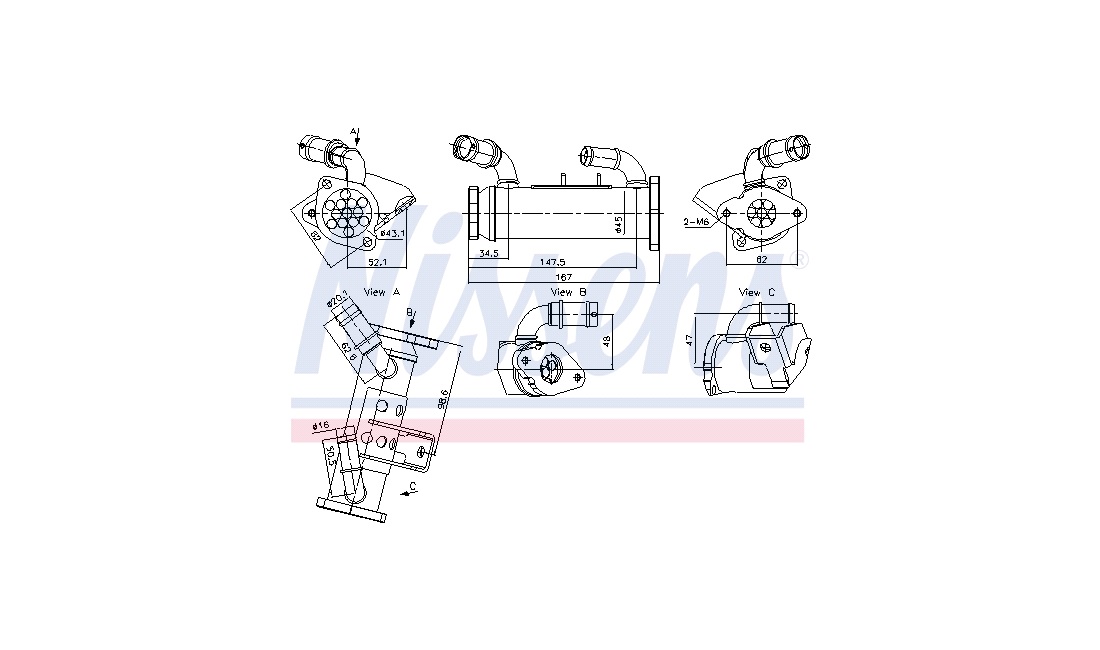  Kylare, avgasåterföring