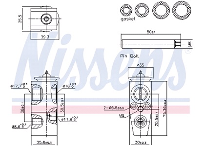 Expansionsventil, klimatanläggning - ** 