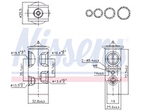  Expansionsventil, klimatanl&auml;ggning