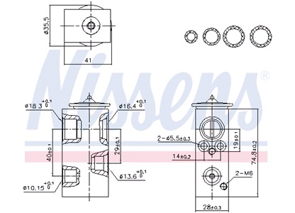 Expansionsventil, klimatanläggning - ** 