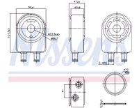  Oliekøler, motor