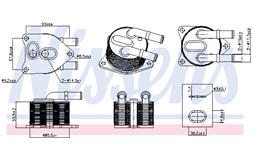 Oljekylare, automatisk transmission 9150