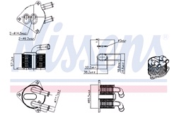 Oljekylare, automatisk transmission 9151