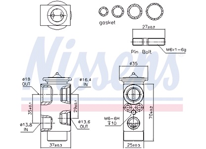 Expansionsventil, klimatanläggning - ** 