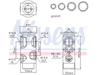  Expansionsventil, klimatanl&auml;ggning