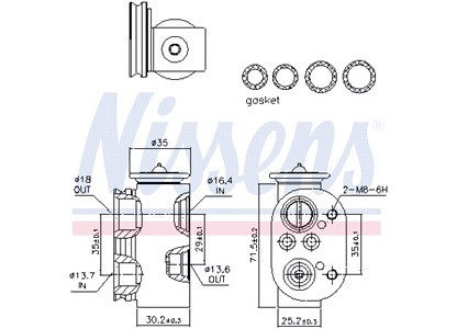 Expansionsventil, klimatanläggning - ** 