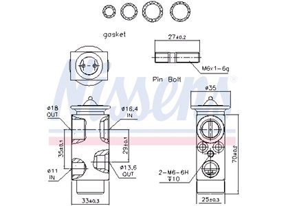 Expansionsventil, klimatanläggning - ** 
