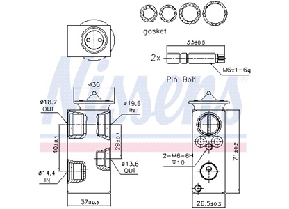 Expansionsventil, klimatanläggning - ** 