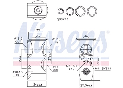 Expansionsventil, klimatanläggning - ** 