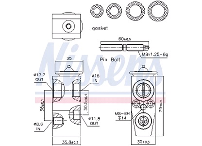Expansionsventil, klimatanläggning - ** 