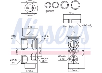 Expansionsventil, klimatanläggning - ** 