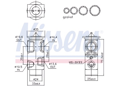 Expansionsventil, klimatanläggning - ** 