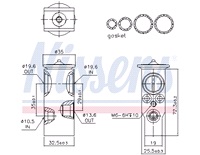  Expansionsventil, klimatanl&auml;ggning