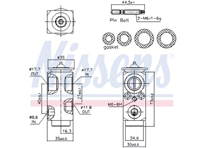 Expansionsventil, klimatanläggning - ** 