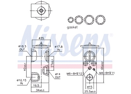 Expansionsventil, klimatanläggning - ** 