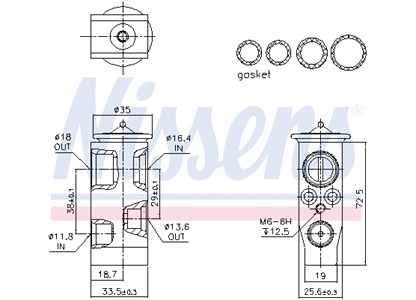 Expansionsventil, klimatanläggning - ** 