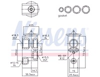  Expansionsventil, klimatanl&auml;ggning