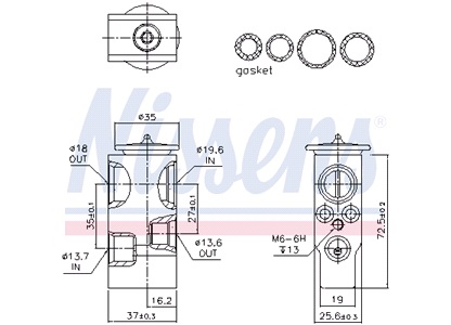 Expansionsventil, klimatanläggning - ** 