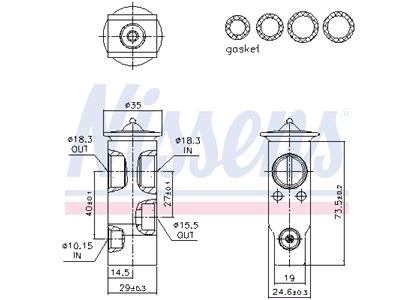 Expansionsventil, klimatanläggning - ** 