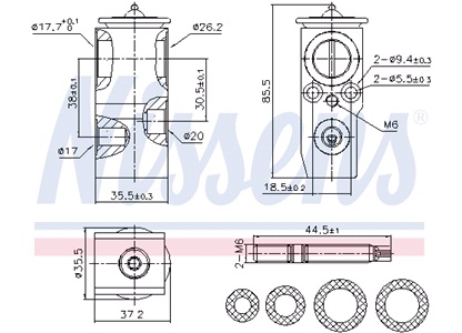 Expansionsventil, klimatanläggning - ** 