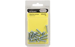 Maskinskruvar PH M5x20 mm - 15 st.