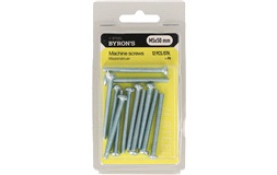 Maskinskruvar PH M5x50 mm - 12 st.