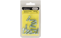 Maskinskruvar PH M6x20 mm - 12 st.