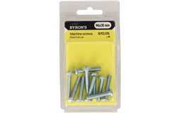 Maskinskruvar PH M6x30 mm - 10 st.