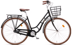 Damesykkel 28" AGNETE 7-gir 48cm Svart