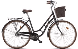 Damesykkel 28" Retro Rosa 3gir Svart 51