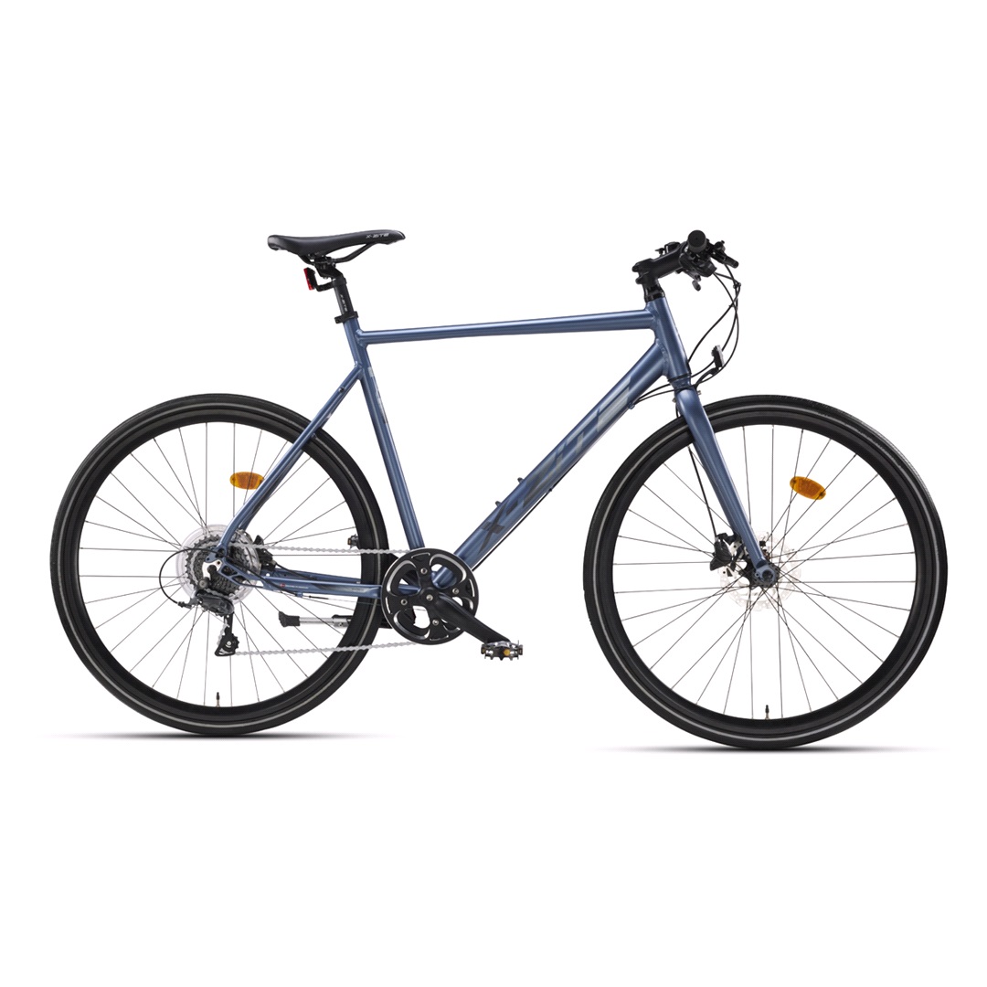 Citybike herre 28" sport-8 56cm blå