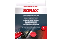 SONAX Applicator Pad 2-pak rød