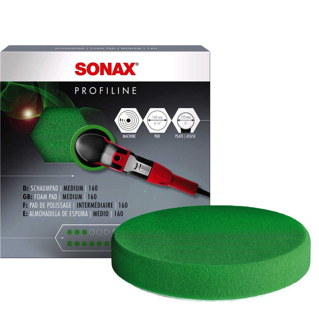 Sonax SONAX Polerrondell Grön Ø155 Fin
