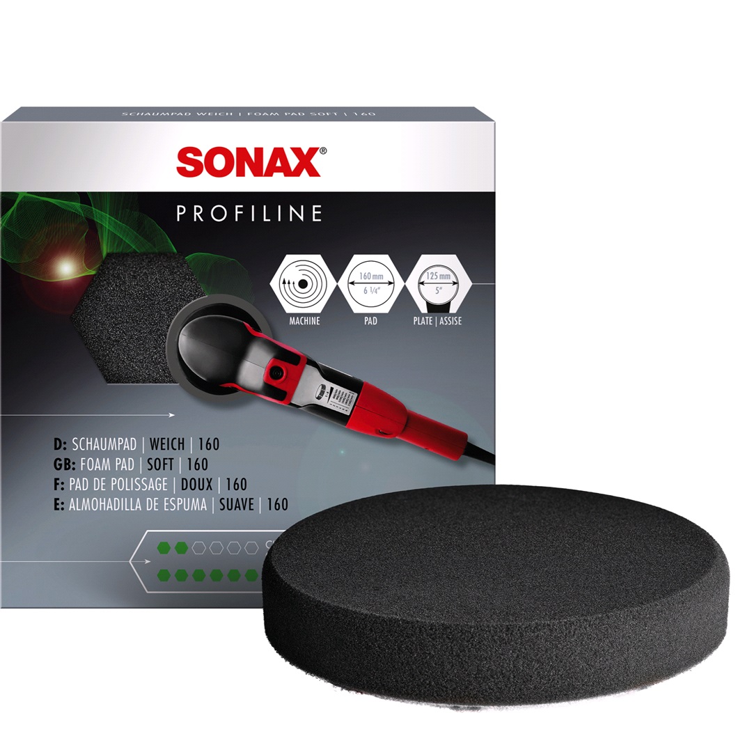 Sonax SONAX Polerrondell Grå Ø155 Fin