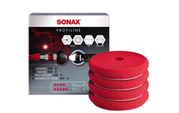 SONAX Profiline Foam Polerskive Rød 75mm