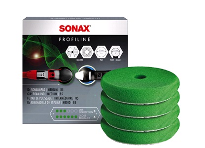 SONAX Profiline Foam Polerskive Grøn 75m