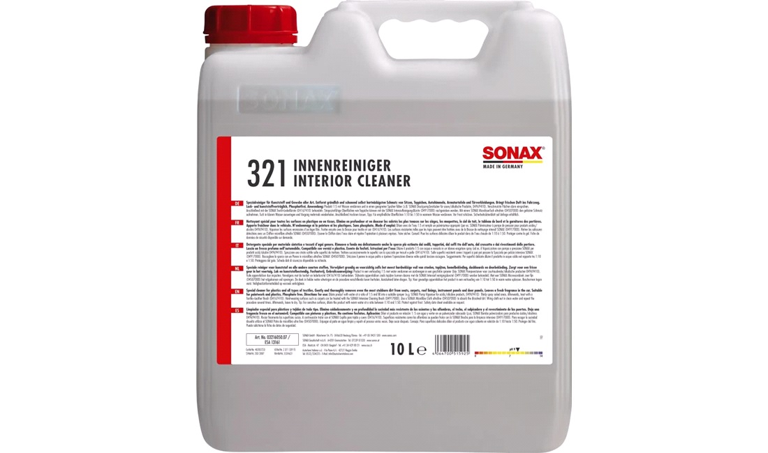  SONAX Kabine Rens 10L