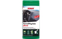 SONAX Plastpleie med glans wipes 25 stk