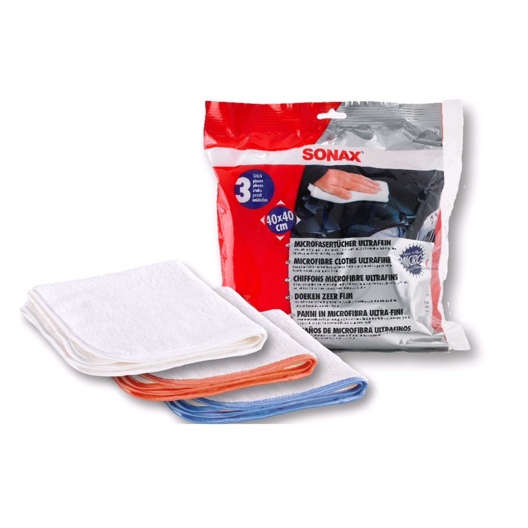 Sonax SONAX Mikrofiberduk UltraFin 3 st