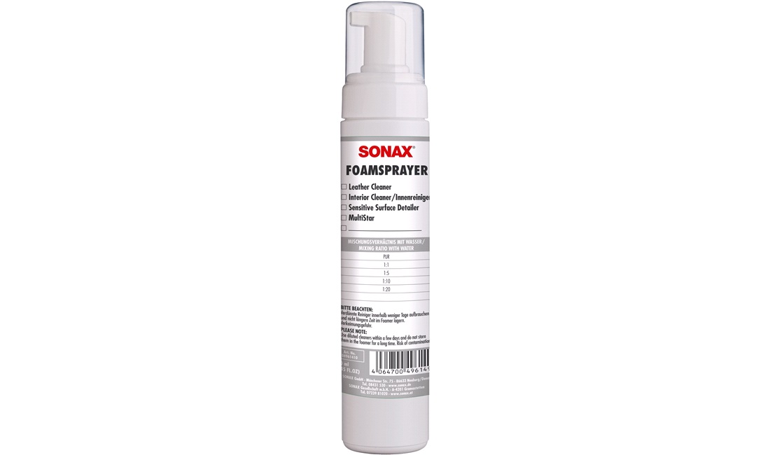  SONAX Foam Sprayer 250ml (tom)