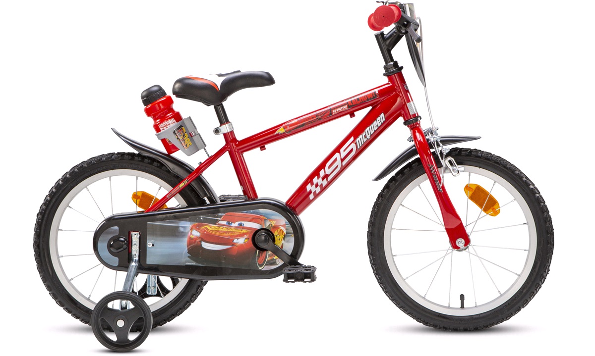 appetit Af storm miljøforkæmper Drengecykel 16" Disney Cars Rød - Børnecykler, cykler til børn fra 1-6 år -  thansen.dk