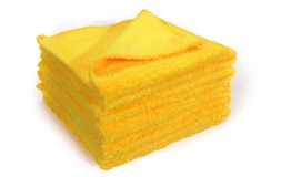 Maxshine Microfiberklud 40x40cm Gul 380G