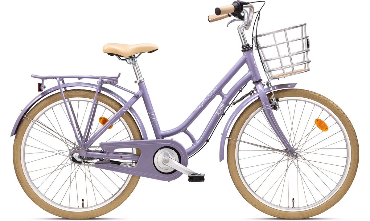 Simuler At regere personificering Pige Shopper 24" THEA 3-gear lilla - Juniorcykler, cykler til børn mellem  6-14 år - thansen.dk