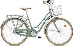 Ingeborg Junior/Dam cykel 26" Grön/Beige