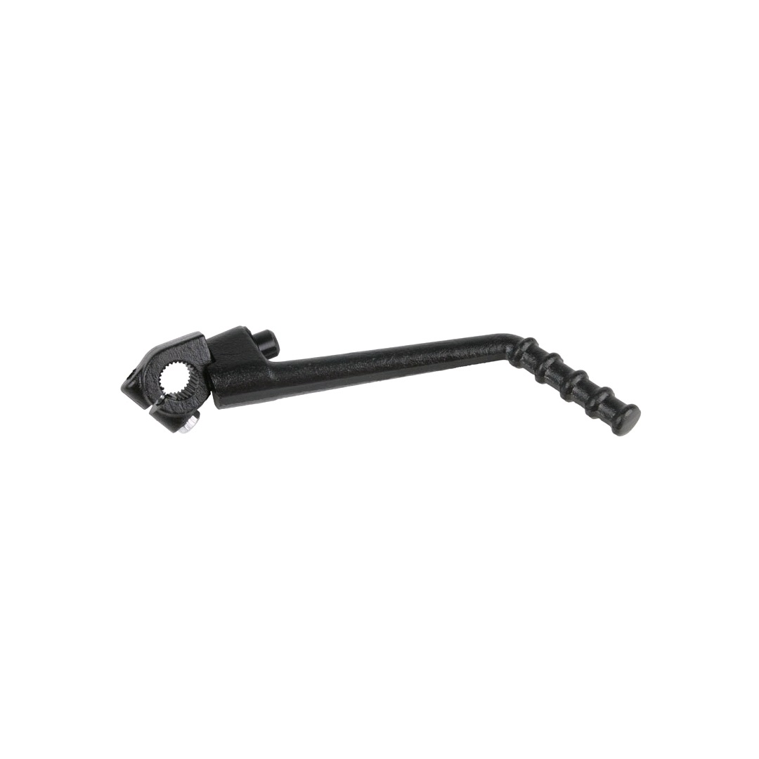 Scooped Kickstarterpedal, svart
