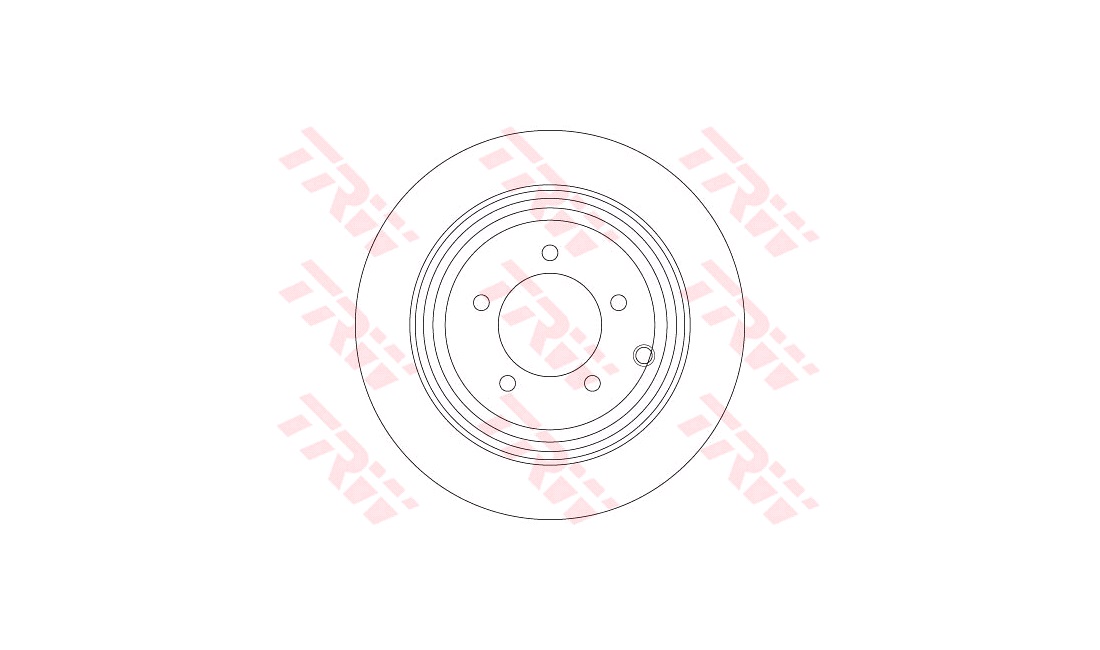  Bremseskive 302 x 10 mm