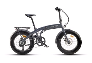 X-Zite El-Foldecykel Fatbike grå ny mod 
