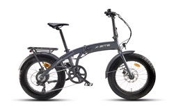 El-Foldecykel Fatbike 36V 8,7Ah koksgrå