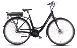 El-cykel City 10,4Ah 3g sort