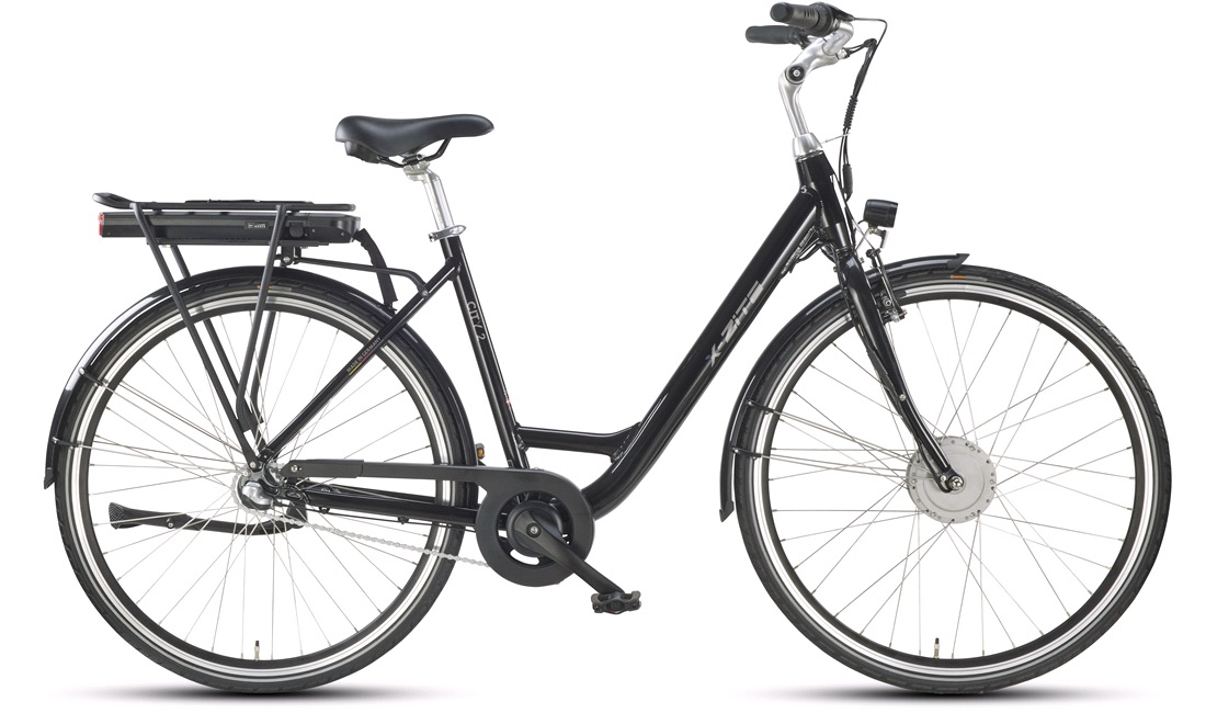  El-sykkel City 2 10,4Ah 3g sort